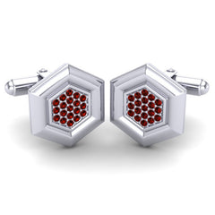 Garnet Cufflinks