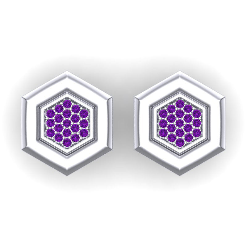 Amethyst Cufflinks