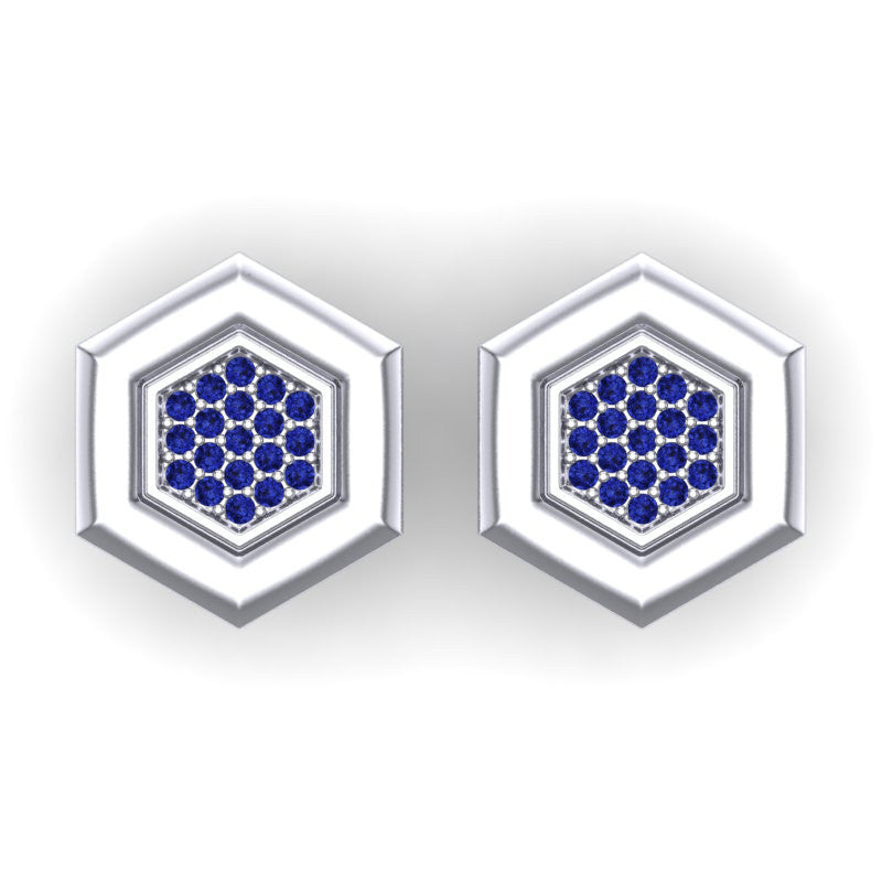 Blue Sapphire Cufflinks