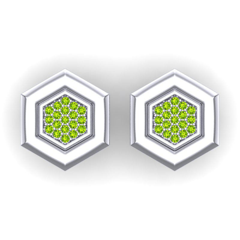 Peridot Cufflinks