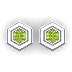 Peridot Cufflinks