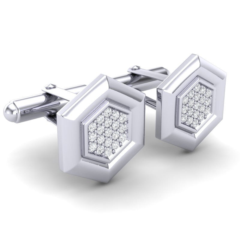 Diamond Cufflinks