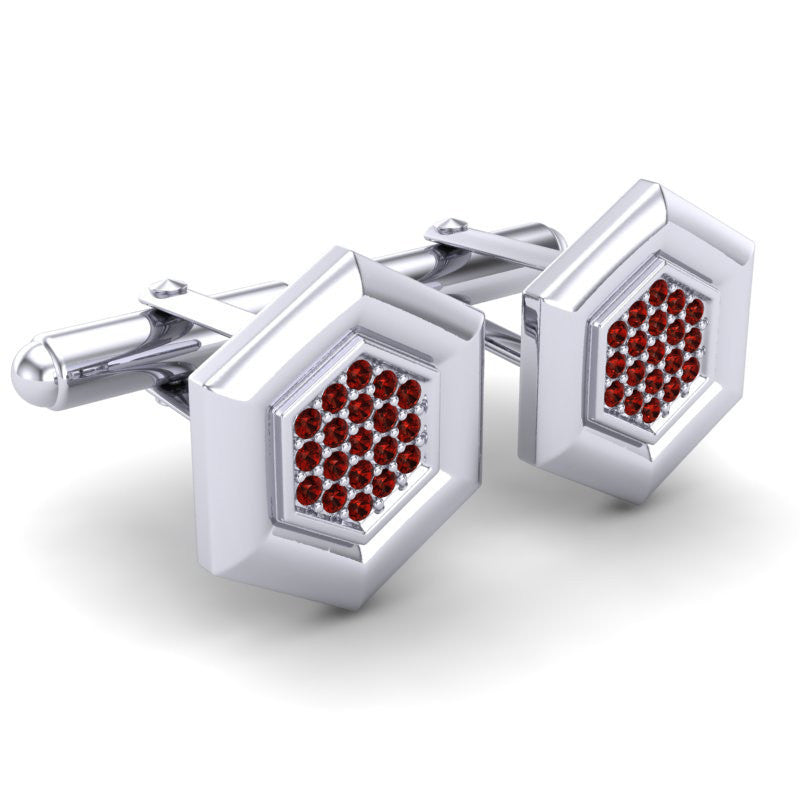 Garnet Cufflinks