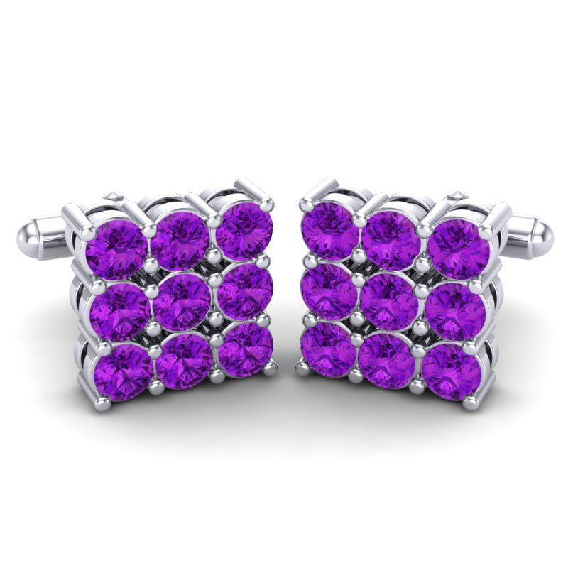 Amethyst Cufflinks