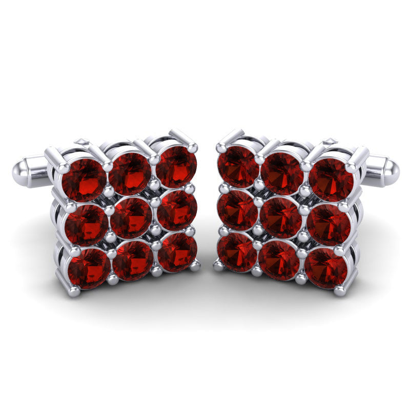 Garnet Cufflinks