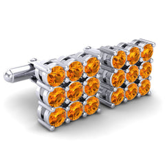 Citrine Cufflinks