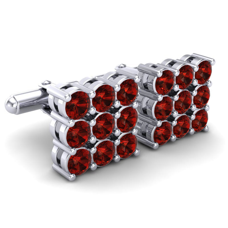 Garnet Cufflinks