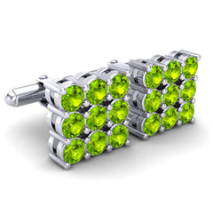 Peridot Cufflinks