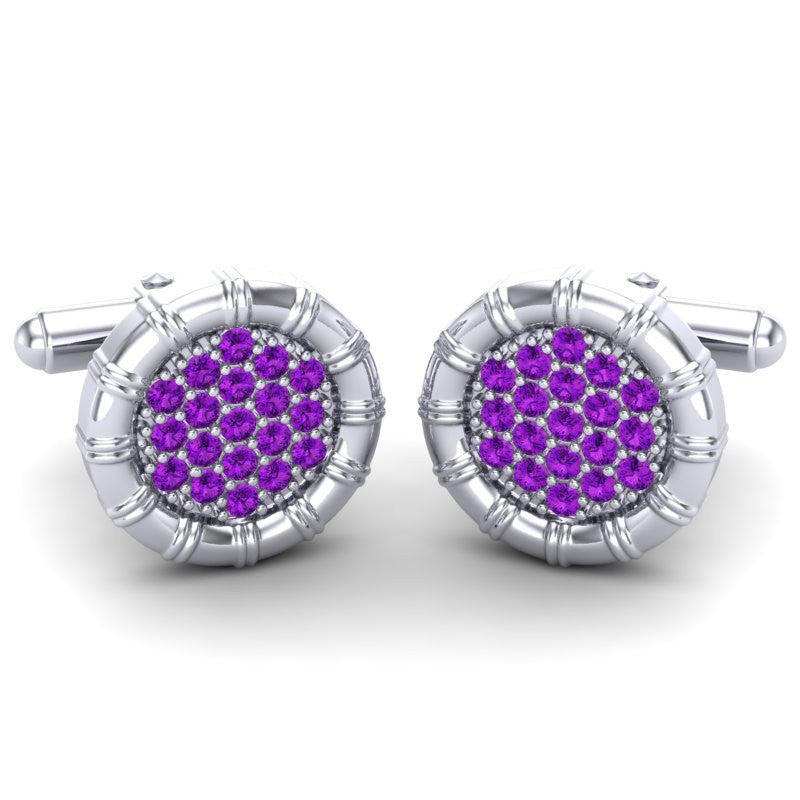 Amethyst Cufflinks