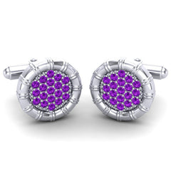Amethyst Cufflinks