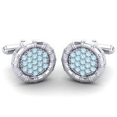 Aquamarine Cufflinks