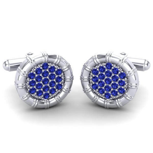 Blue Sapphire Cufflinks