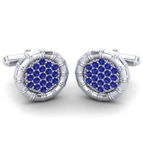 Blue Sapphire Cufflinks
