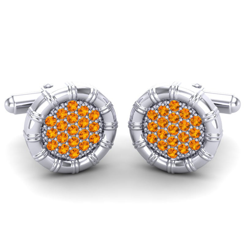 Citrine Cufflinks