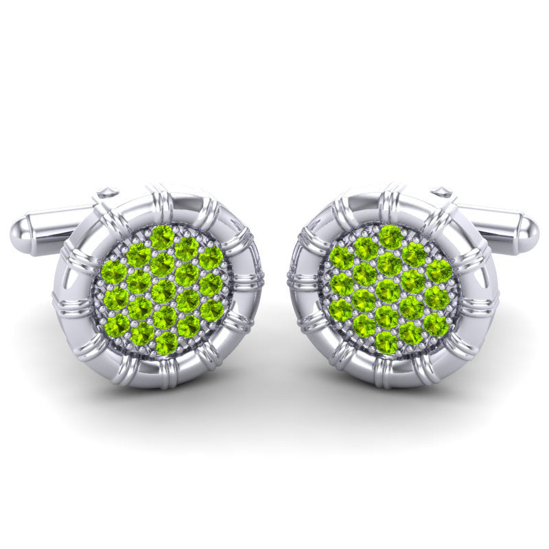 Peridot Cufflinks