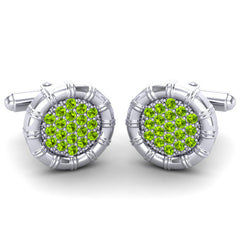 Peridot Cufflinks