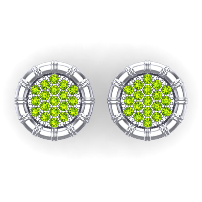 Peridot Cufflinks