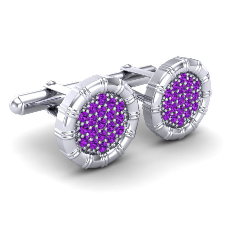 Amethyst Cufflinks