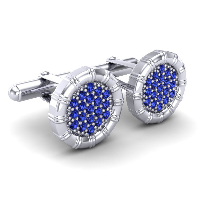 Blue Sapphire Cufflinks