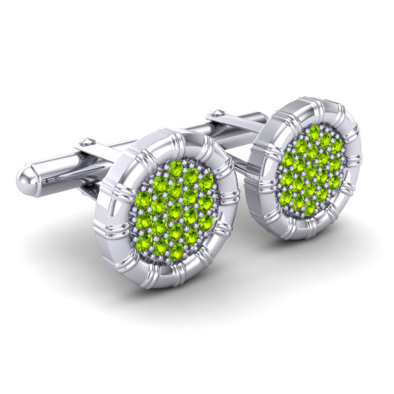 Peridot Cufflinks
