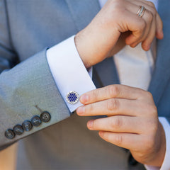 Blue Sapphire Cufflinks