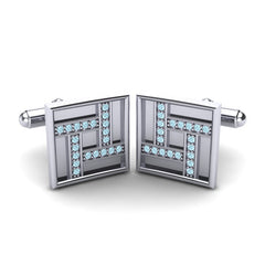 Aquamarine Cufflinks