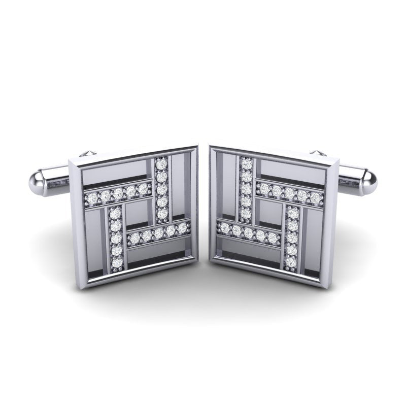 Diamond Cufflinks