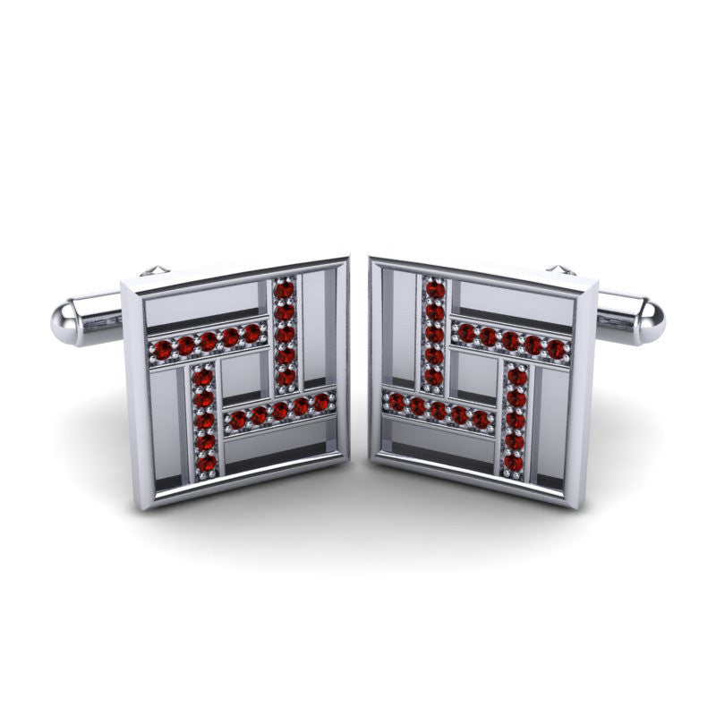 Garnet Cufflinks