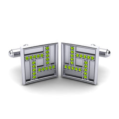 Peridot Cufflinks