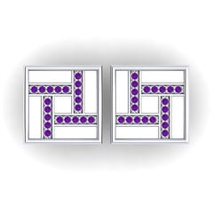 Amethyst Cufflinks