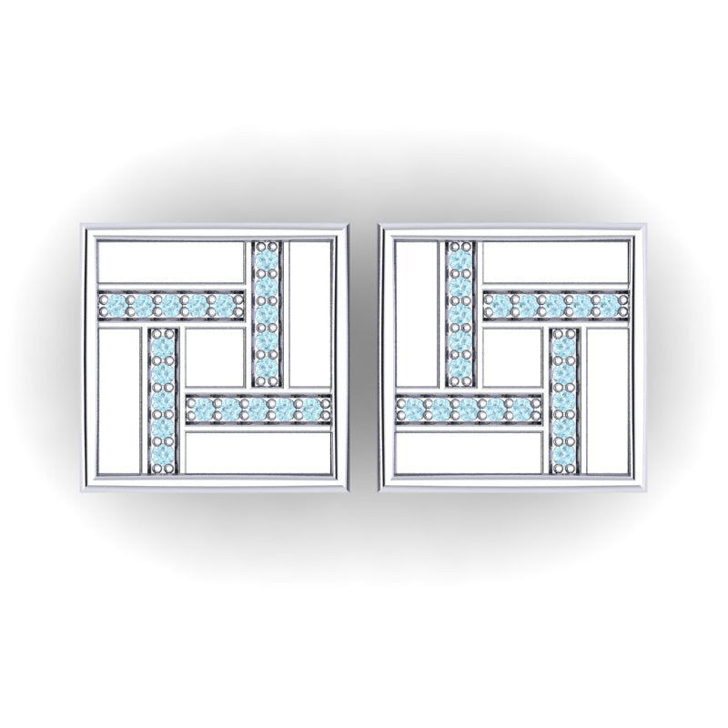 Aquamarine Cufflinks