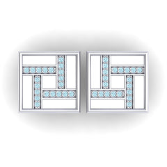 Aquamarine Cufflinks