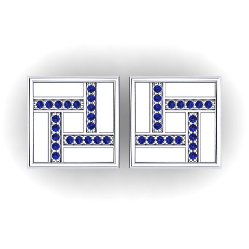 Blue Sapphire Cufflinks
