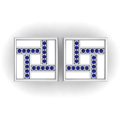 Blue Sapphire Cufflinks