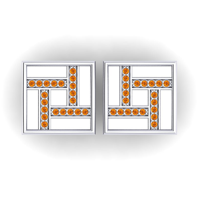 Citrine Cufflinks
