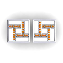 Citrine Cufflinks