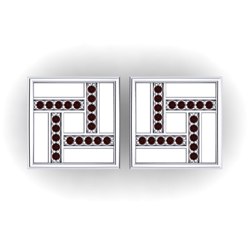 Garnet Cufflinks