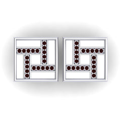 Garnet Cufflinks