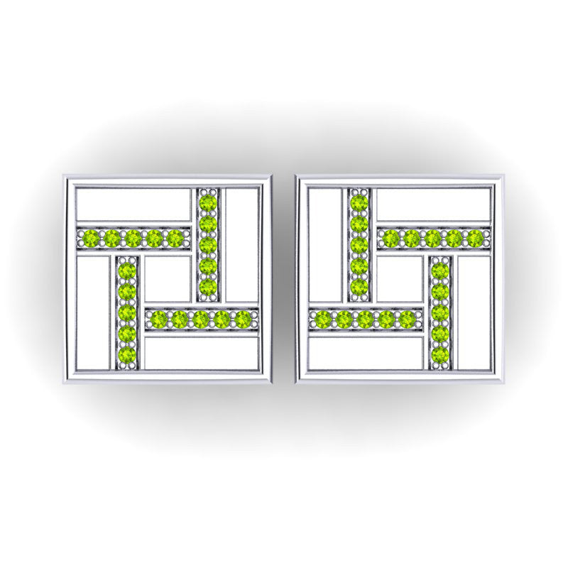 Peridot Cufflinks