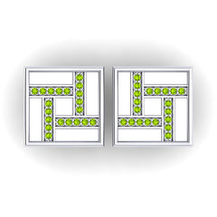 Peridot Cufflinks