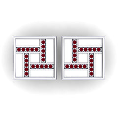 Ruby Cufflinks