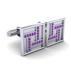 Amethyst Cufflinks