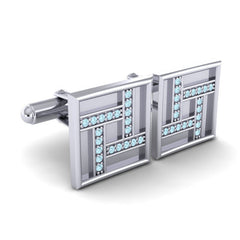Aquamarine Cufflinks