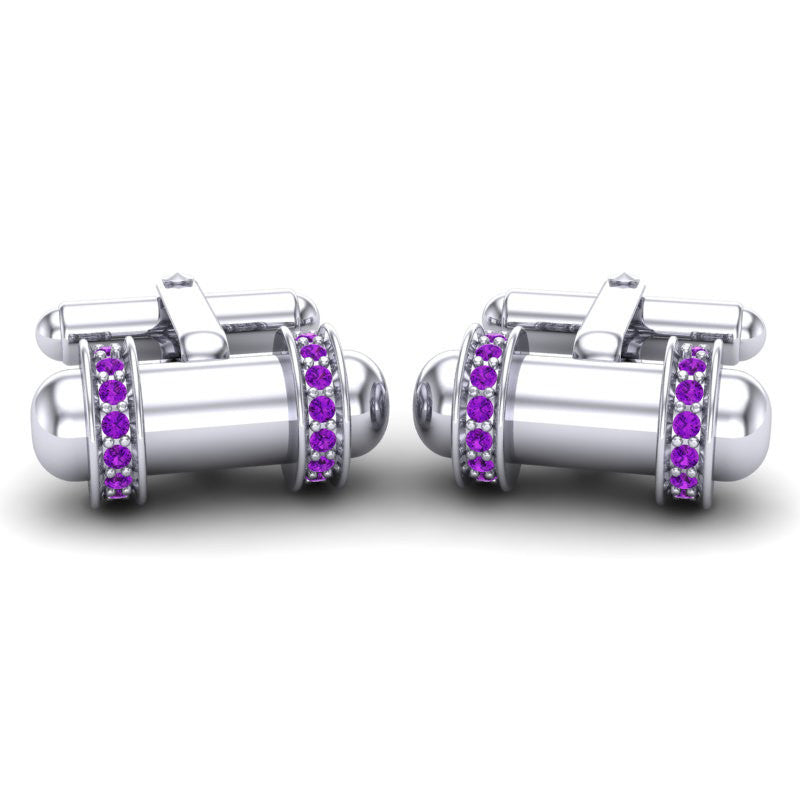 Amethyst Cufflinks