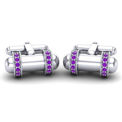 Amethyst Cufflinks