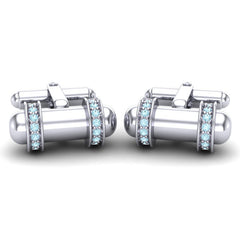 Aquamarine Cufflinks