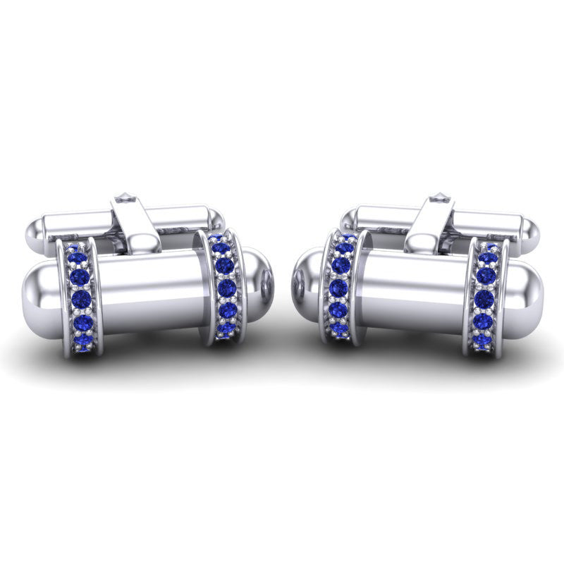 Blue Sapphire Cufflinks