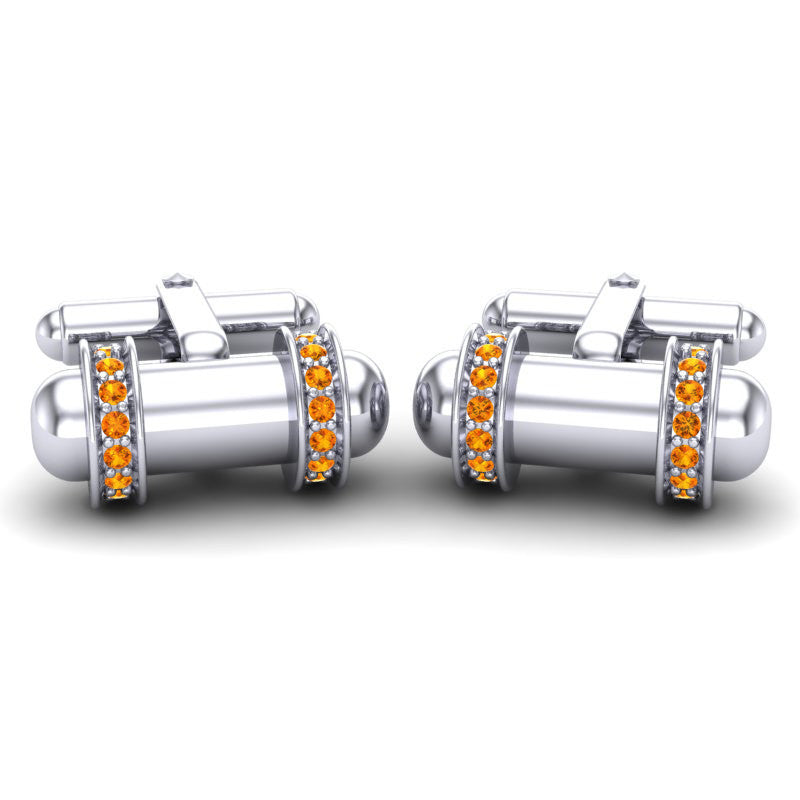 Citrine Cufflinks
