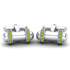 Peridot Cufflinks