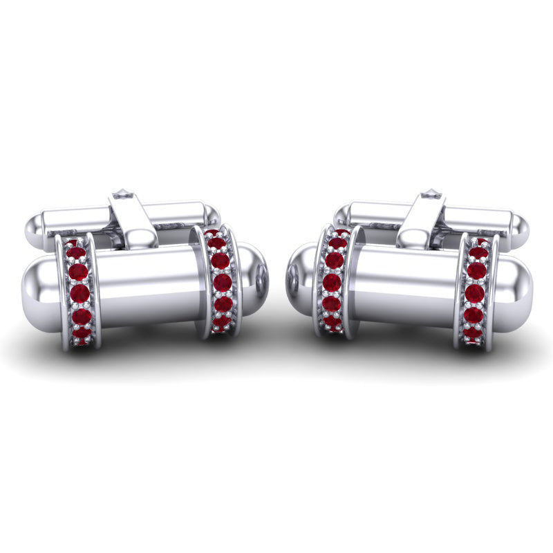 Ruby Cufflinks